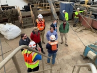 Corps officials visit Dredge Arulaq at Port of Morgan City